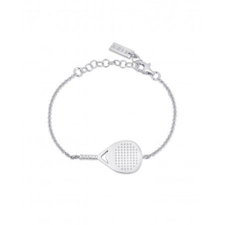 Bransoletka Bandeja X3 z rodowanego srebra unisex  - 2