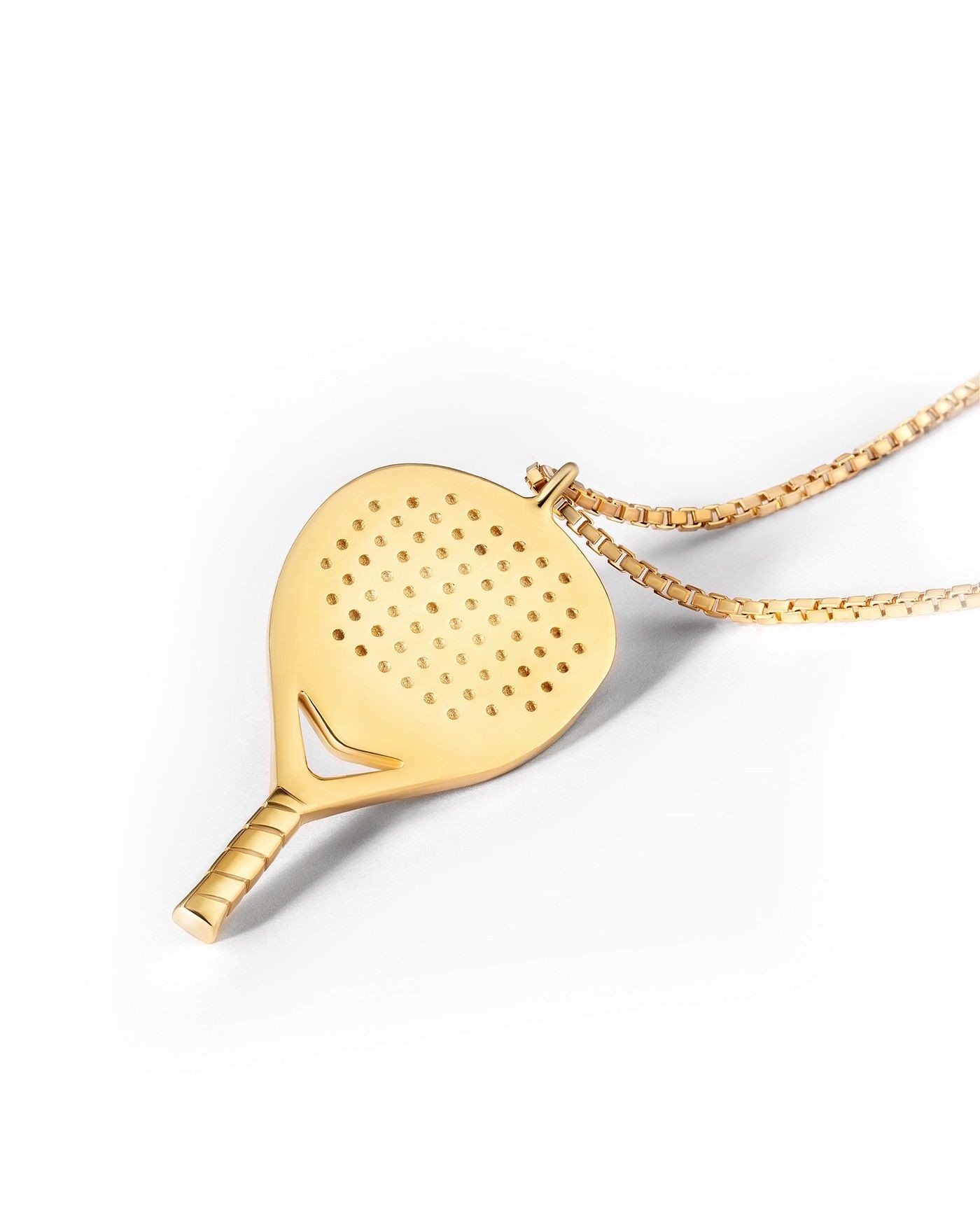 Damen vergoldeter Padel Armband X3  - 3