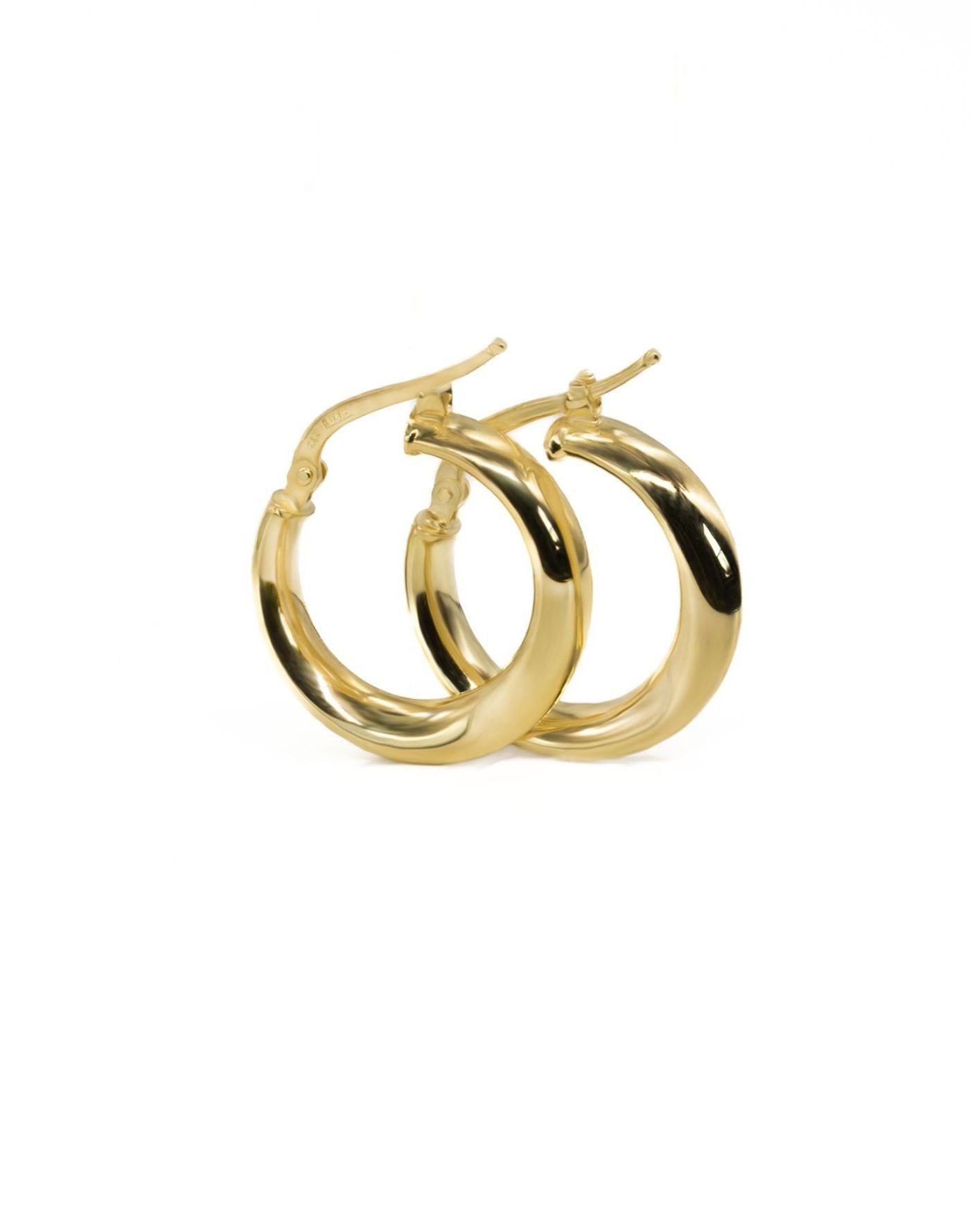 Gold-gilded round earrings Dolce Vita  - 2