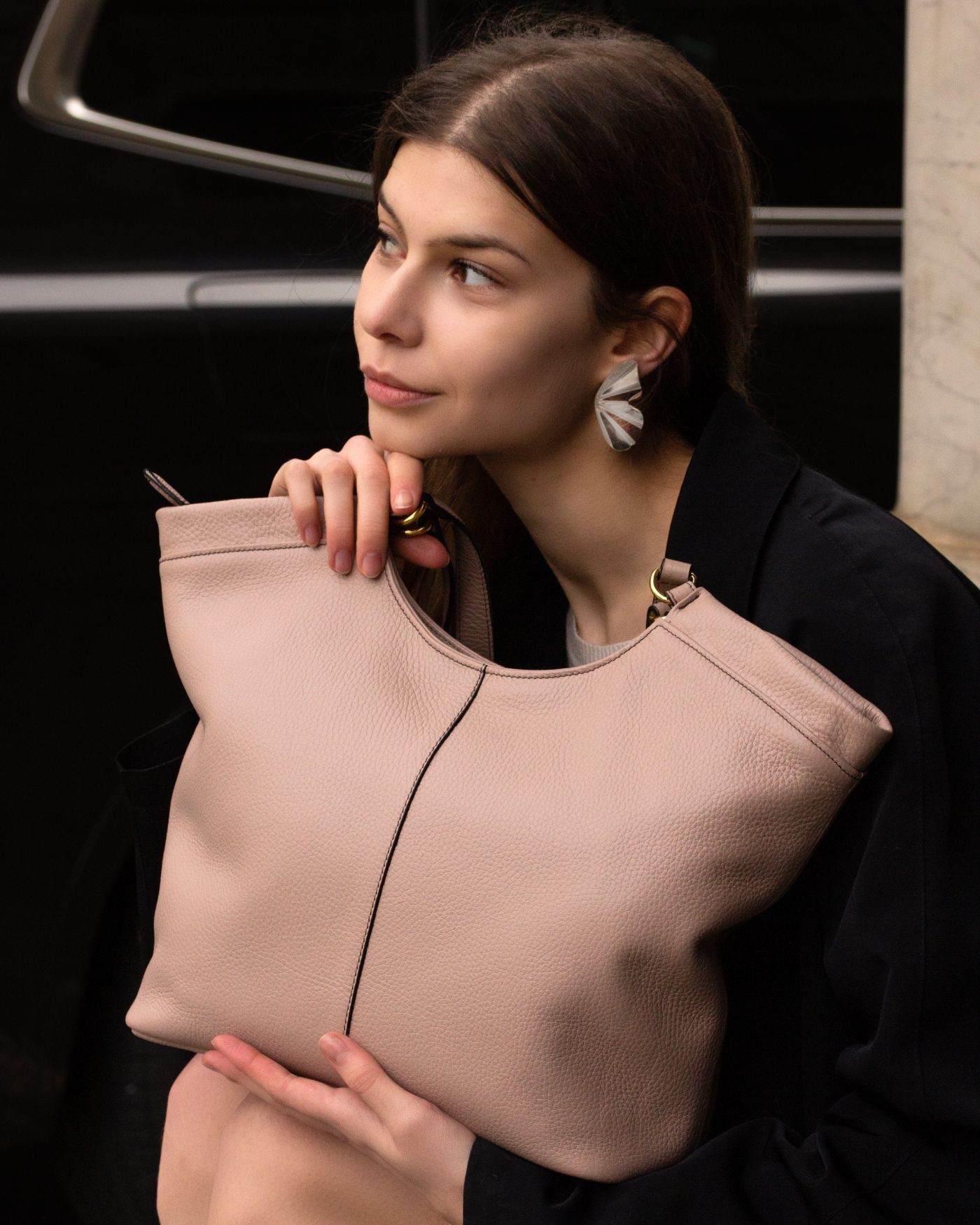 copy of Electroformed 18K gold-gilded Onde Earrings  - 1