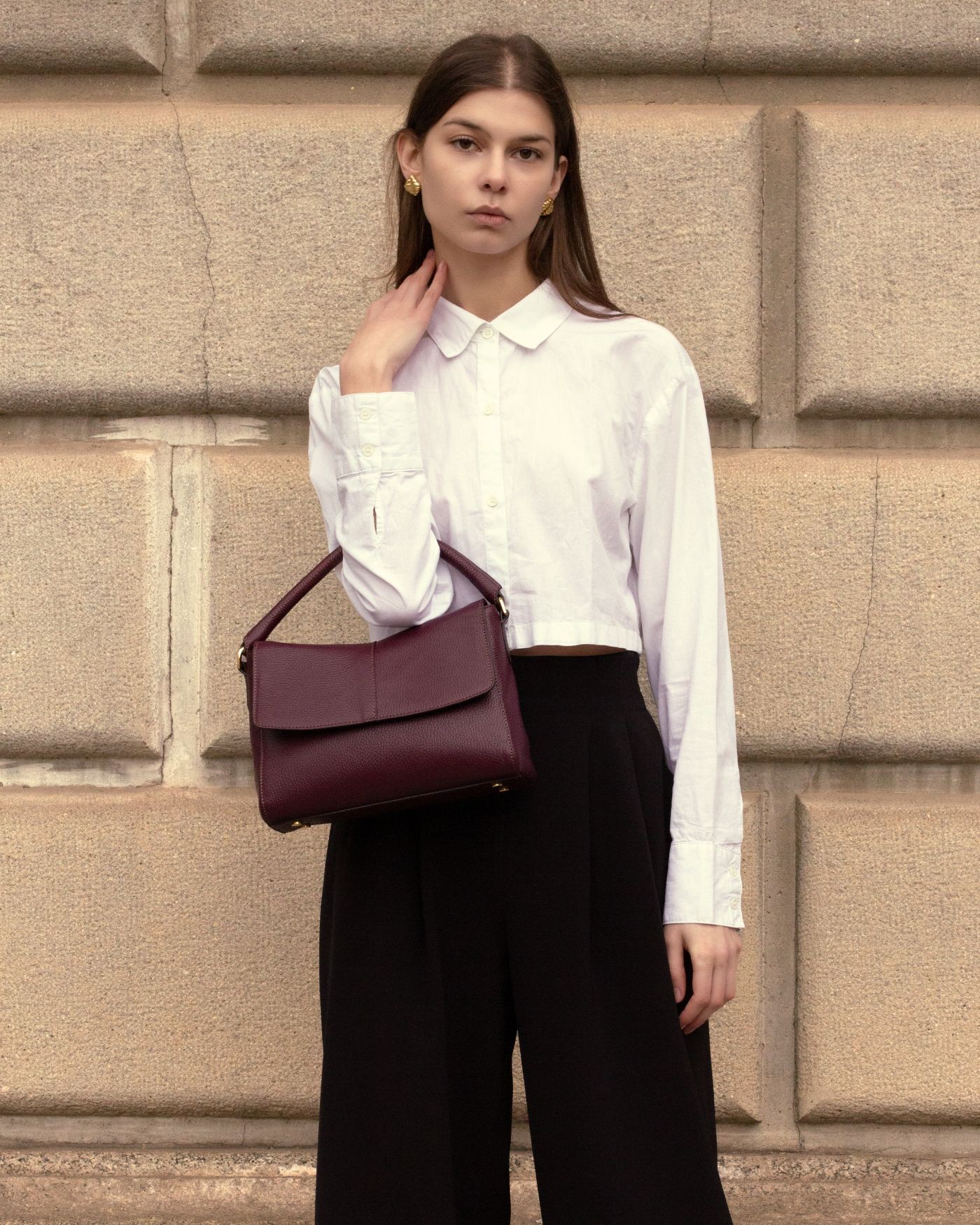 Torebka Burgundy Love  - 5