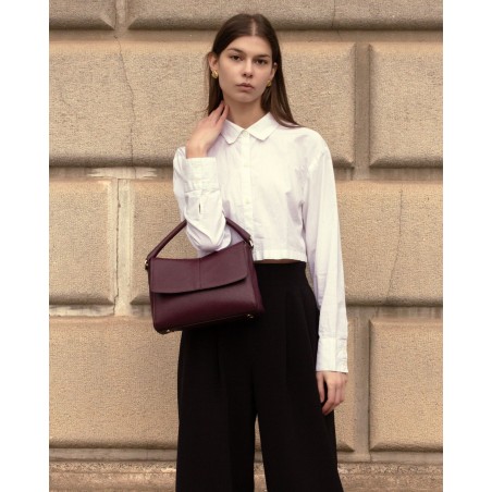 Burgundy Love Bag  - 5