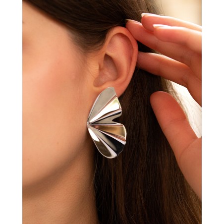 Ohrringe Vita aus rhodiniertem Silber  - 3