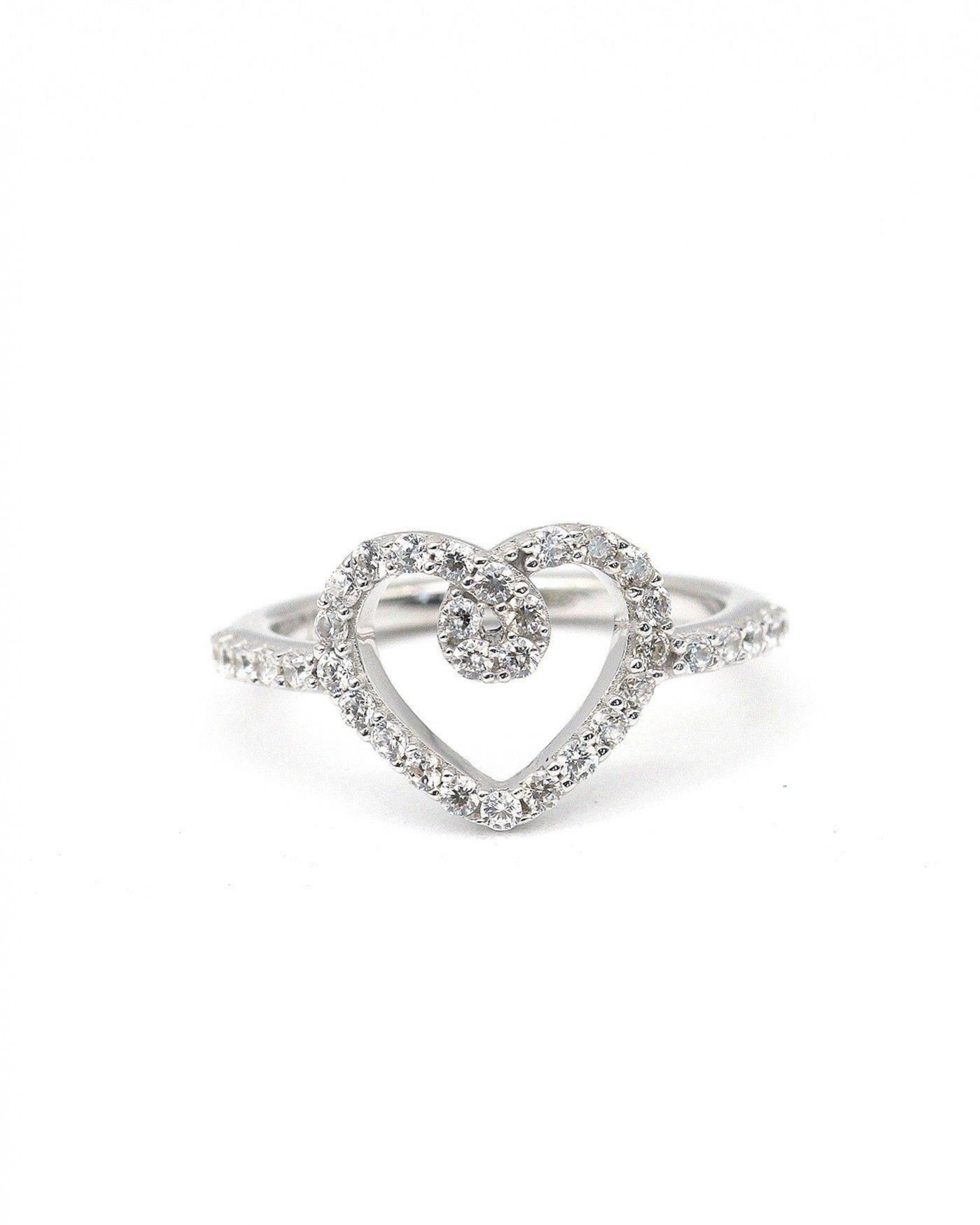 White Heart Ring Eterna  - 2