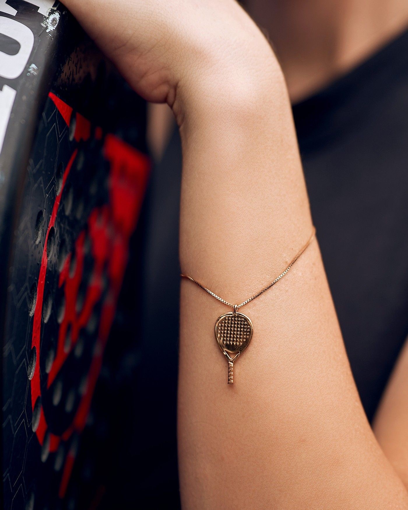 Bracciale Padel X3 da donna in doratura oro rosa  - 4