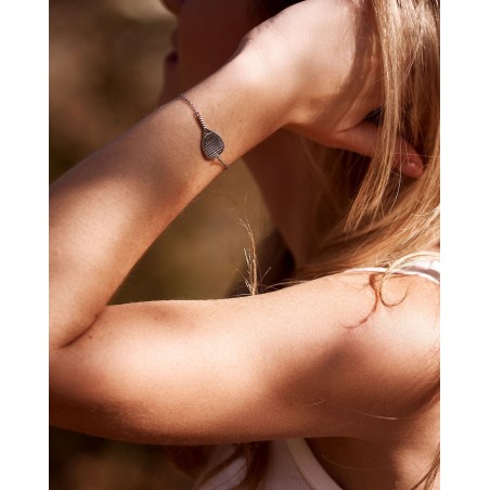 Silver rhodium-plated bracelet Bandeja X3 unisex  - 1